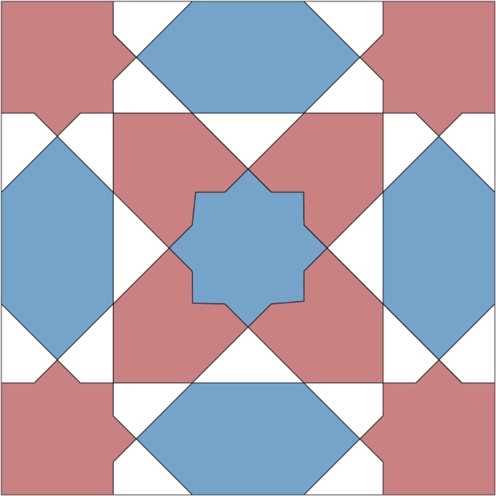 Rose et Bleu Ciel